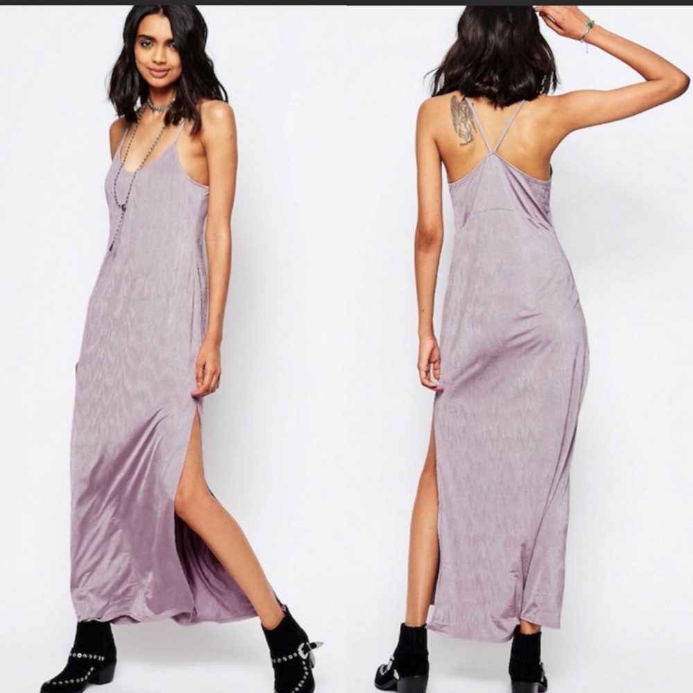 Free People Intimately She Moves Dusty Maxi Dress